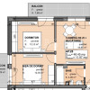 Exclusivitate! Com0%! Apartament 3 camere la semifinisat in Apahida Estimo Park