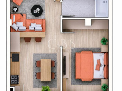 Apartament 42mp cu parcare Apahida zona Penny