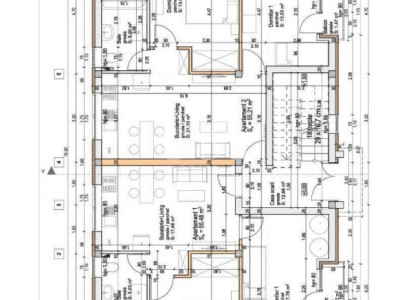 Apartamente noi cu CF, 3 camere, 57 MP ,ZONA PENNY APAHIDA